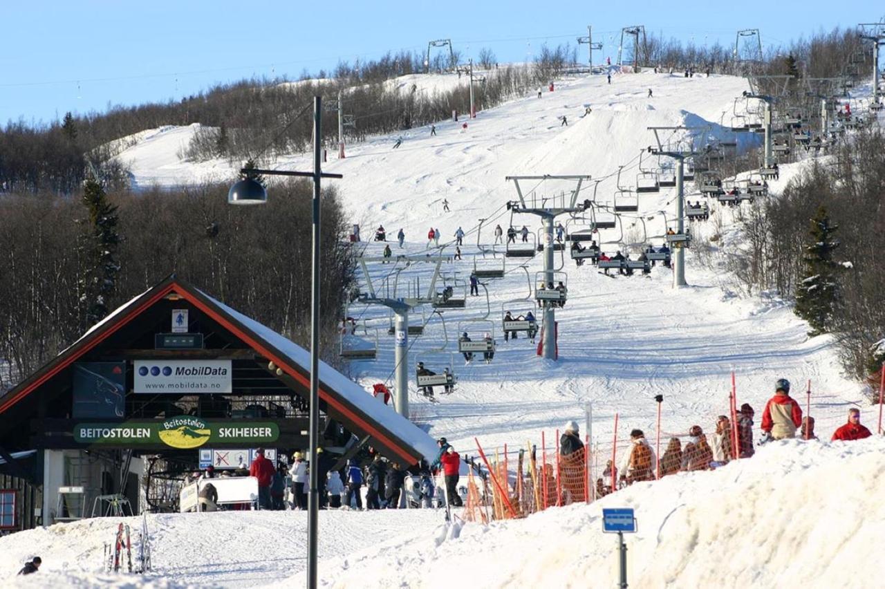 Leilighet Beitostolen Sentrum, Terrasse Og Innendors Parkering Екстер'єр фото